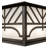 37" Square Seneca Chevron Mission Pier Mount