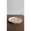  Assiette de service en cuir travertin