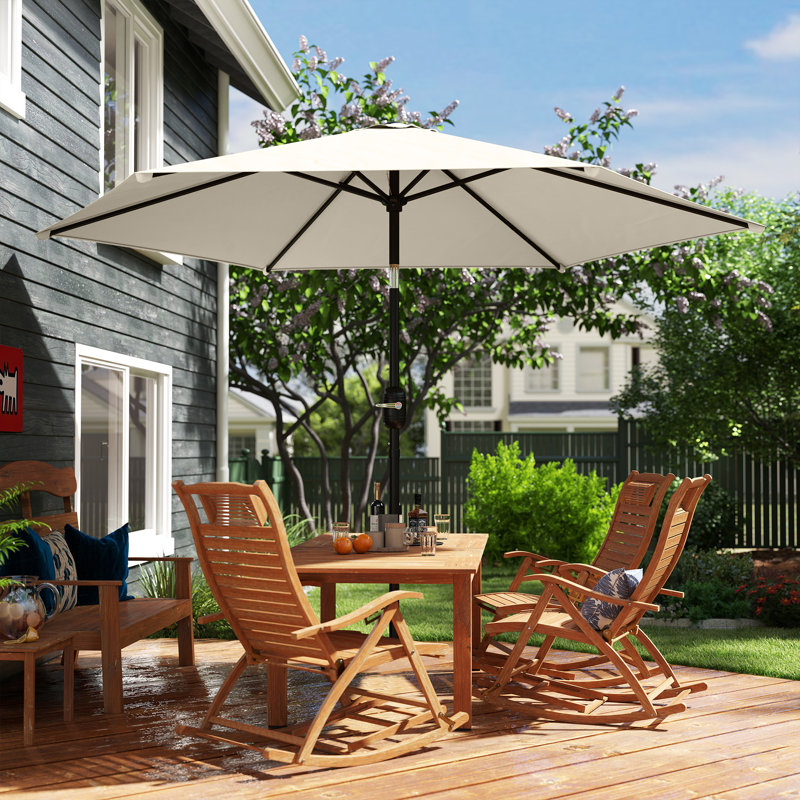 265cm Market Parasol, Cream