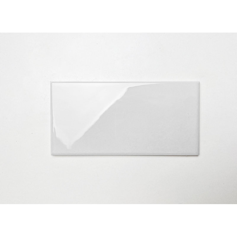 Carreau de céramique 3 "x 6" Hudson, Gris froid brillant