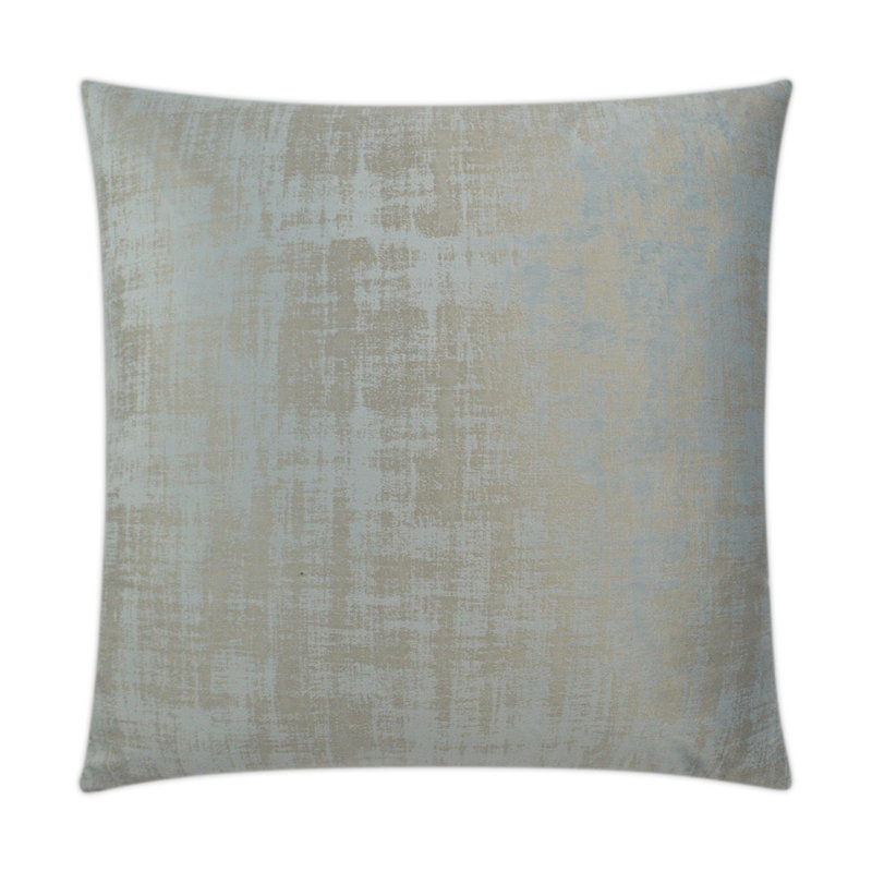 Fresco Pillow Cover & Insert, Mist, Square 22"