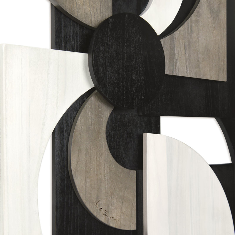 «Luminus Dusk», art mural abstrait en bois de paulownia dimensionnel fabriqué et fini à la main