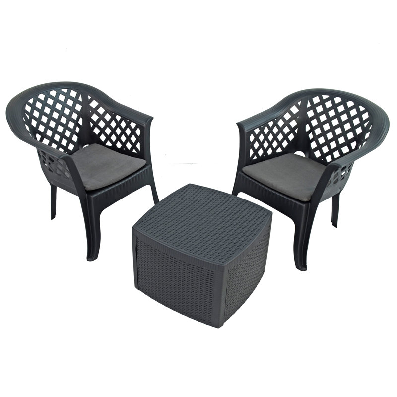Scobey Side Table with 2  Chairs