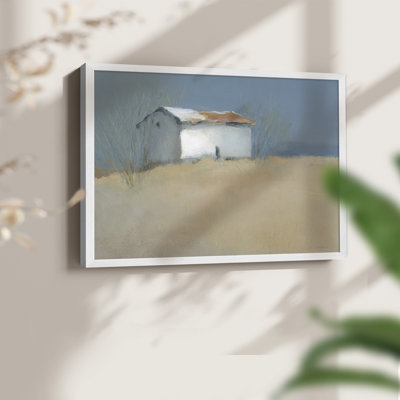 Old Homestead -Framed Print - Restickable