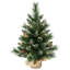 Arbre de Noël pin de table pré-éclairé