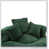 Velours côtelé vert