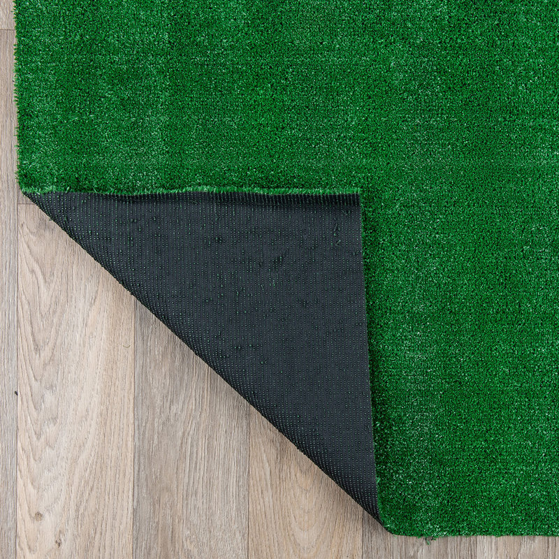 Tapis intérieur / extérieur en gazon synthétique artificiel, Rectangle 7 pi 10 po x 10 pi