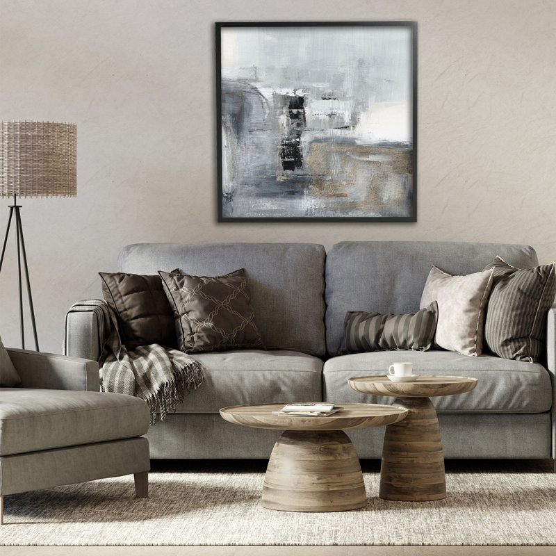 Giclée encadrée de Still Waters, dessin par Susan Jill, Giclée encadrée noir minuit, H 24 po x l 24 po