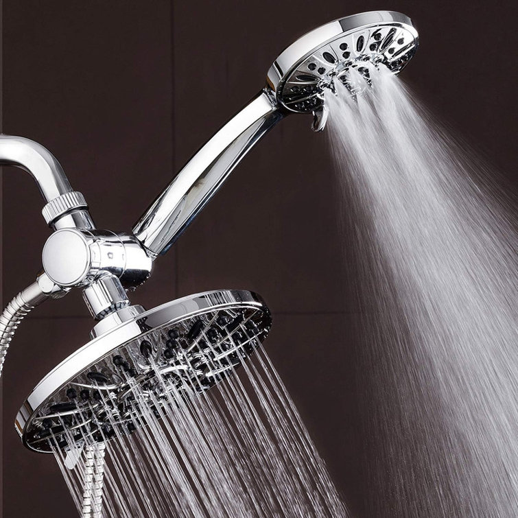 Multi Function Adjustable Dual Shower Head