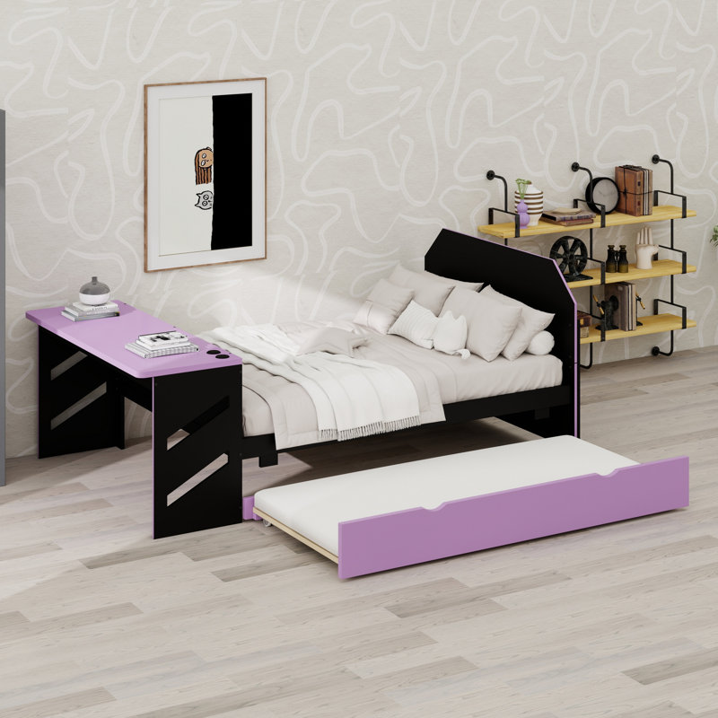 Lit de jour avec couchette, bureau et conception USB pratique