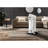 Lifesmart 1500 Watt 5118 BTU Electric Radiator Space Heater with Adjustable Thermostat