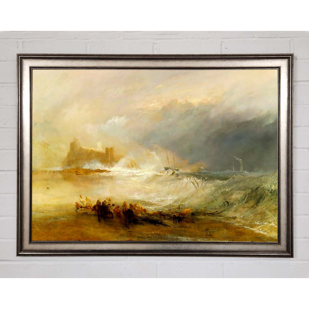 Joseph Mallord Turner Küste von Northumberland - Einzelner Bilderrahmen Kunstdrucke