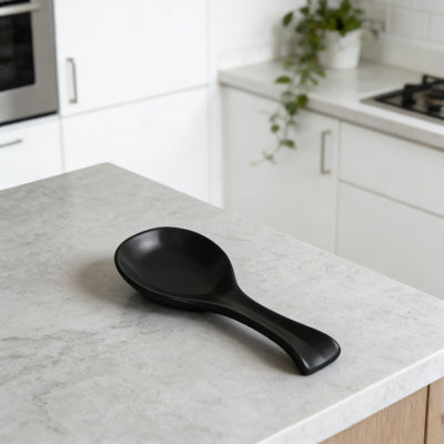 Porte-cuillère en céramique pour cuisinière, support d'ustensile durable et facile à nettoyer pour cuillères, louches et spatules, accessoire de cuisine parfait ou cadeau