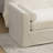 88.5" W Slipcovered Chenille Upholstered Bench-686784345