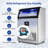 24.3 In. 260 Lbs. Built-in Ice Maker with 55 Lbs. Storage Bin, Flip-Up Door, Scoop, and Water Filter in Stainless Steel