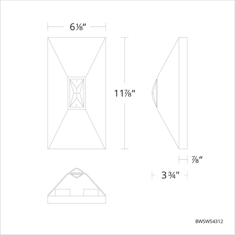 Vida Stainless Steel LED Wall Light