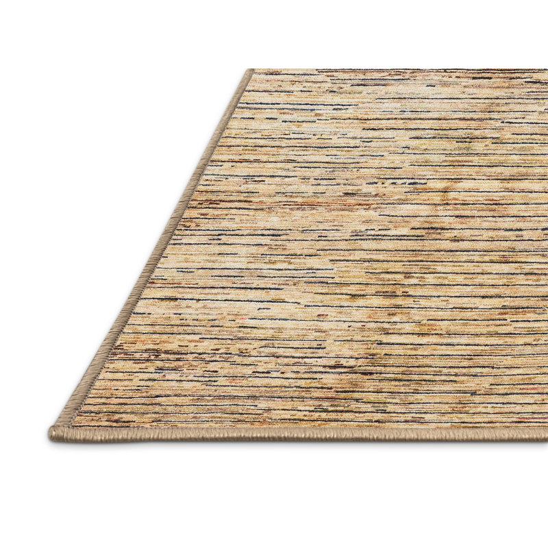 Tapis 100% abstrait 3228 lavable à la machine, Rectangle 4 pi x 6 pi