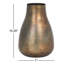 Vase en métal doré oxydé Lariah-287699070