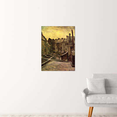 Vincent Van Gogh - Single Picture Frame Print on Wood