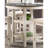 Stylish Counter Height Table With Display Shelves, A Versatile And Functional Piece For Your Home.-1082518161