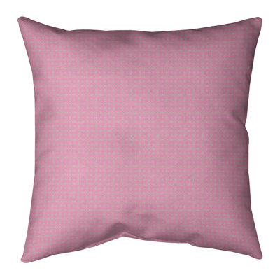 Coussin décoratif en coton Katelyn Elizabeth Doily
