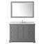 Ensemble de meuble-lavabo simple 48 po avec miroir Avery-97813457-97811800