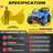 24V 4WD//2WD Ride On Jeep Truck,2 Seater Kids UTV With 4X200w Powerful Engine,Remote Control,Bluetooth,20 Wide Seat,Vehicles for Kids Toddlers-101174467