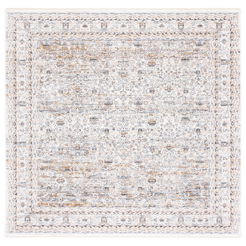 Gefell 600 Performance Oriental Rug, Square 6'