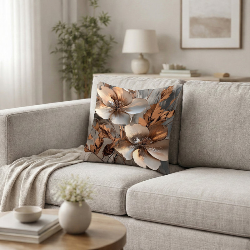 Coussin décoratif moderne Modern, H 16 po x l 16 po