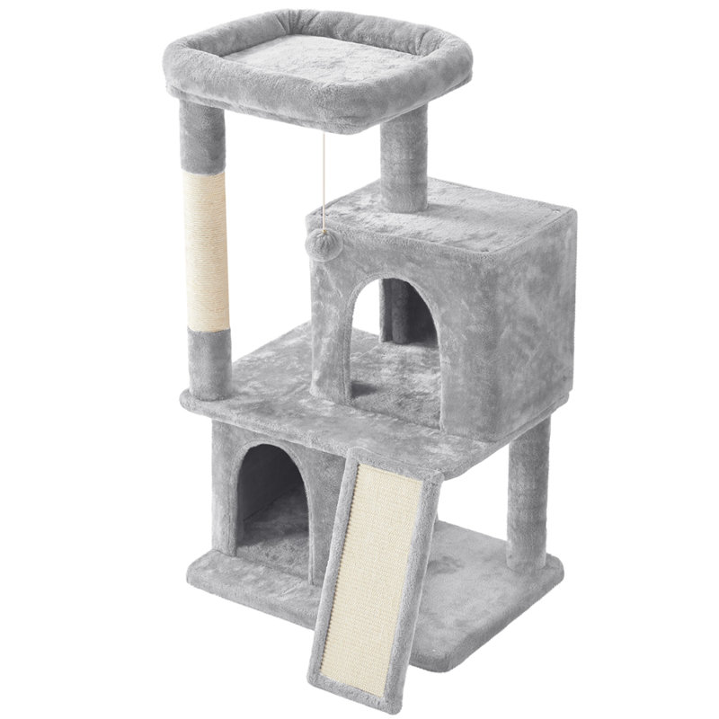 Arion 106cm H Cat Tree, Light Grey