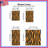 Orange Tiger Stripes Window Curtains Animal Print Sheer & Room Darkening - 2 Panels-41233902-41233896