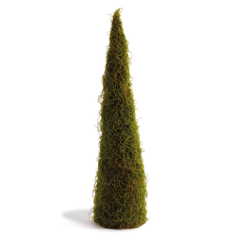 Topiaire Mossy Cone H 33 po, H 82 po x l 10,5 po x P 10,5 po