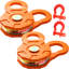 Snatch Block, 11T/25,000 LBS Working Load Limit, Heavy Duty Winch Pulley