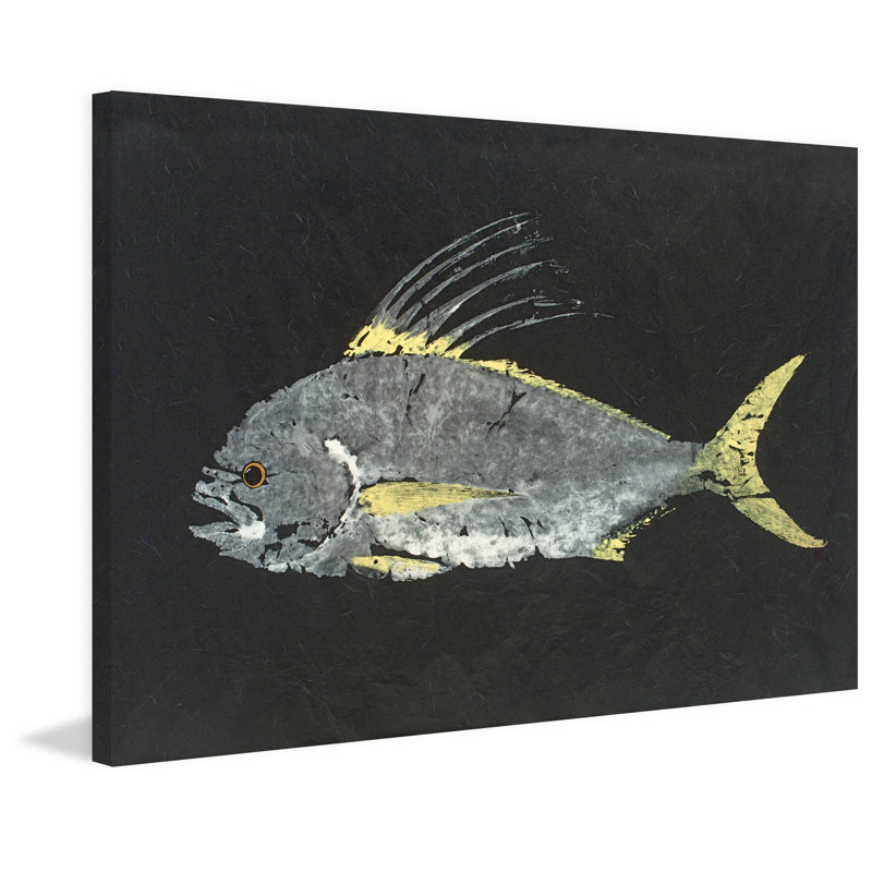 " Roosterfish " by Warren Sellers, 24" H x 36" W x 1.5" D