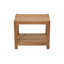 Montclair 18"x21" Teak Shower Stool-1298902036