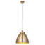Ziemer 1 - Light Antique Brass Dome Pendant-1149135895