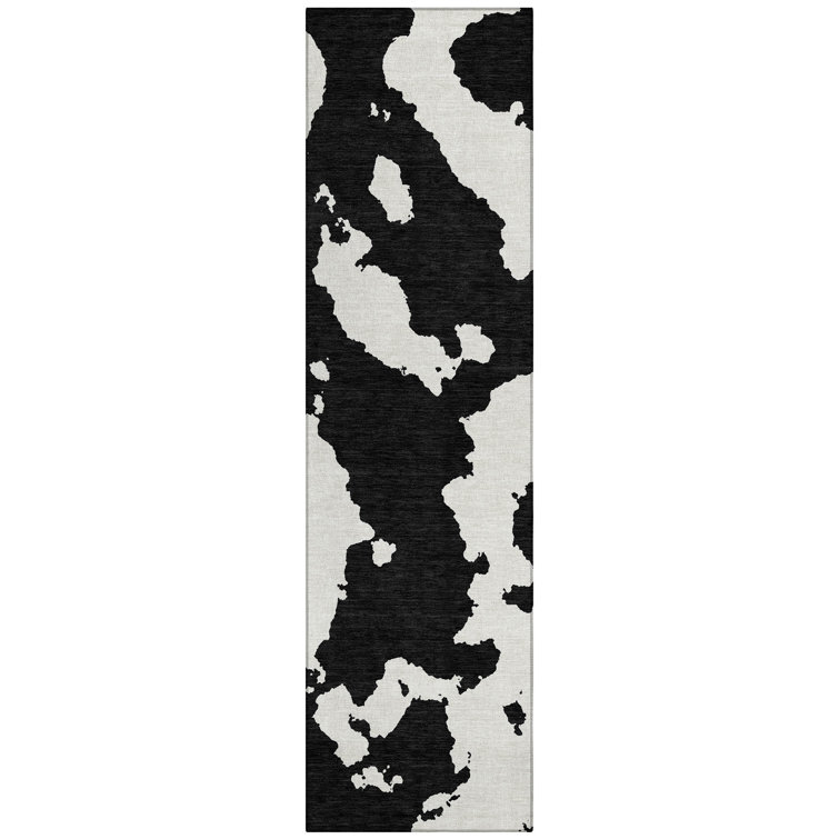 Aquaisha Flatweave Abstract Indoor / Outdoor Rug