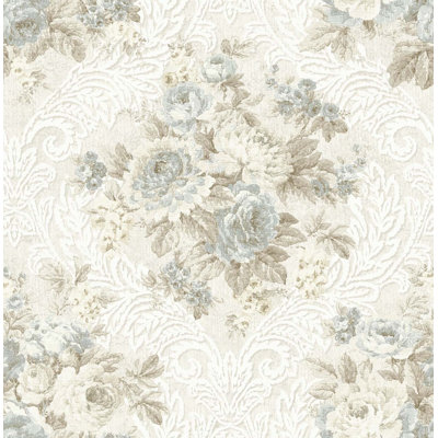 Non-Pasted Floral Wallpaper Roll