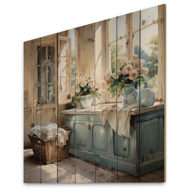 Jahan - Illustration Wood Wall Decor On Natural Pine Wood