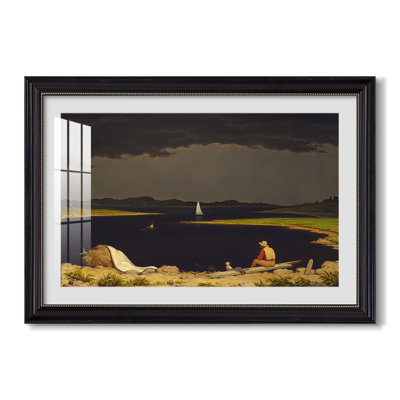 Approche de la tempête de tonnerre, 1859 - Martin Johnson Heade - Toile encadrée sur mesure