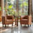 Birkan Faux Leather Armchair