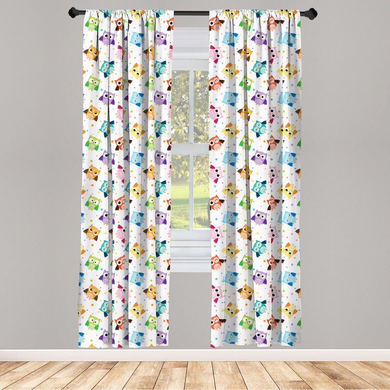 Semi Sheer Curtain, 28" W x 63" L