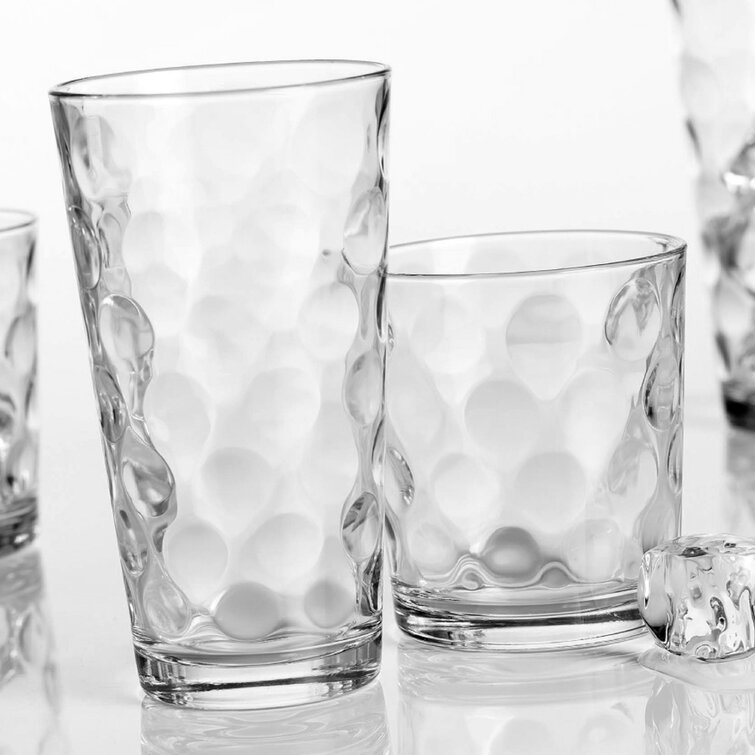 Home Essentials & Beyond Drinking glasses Set Of 16 8 Highball