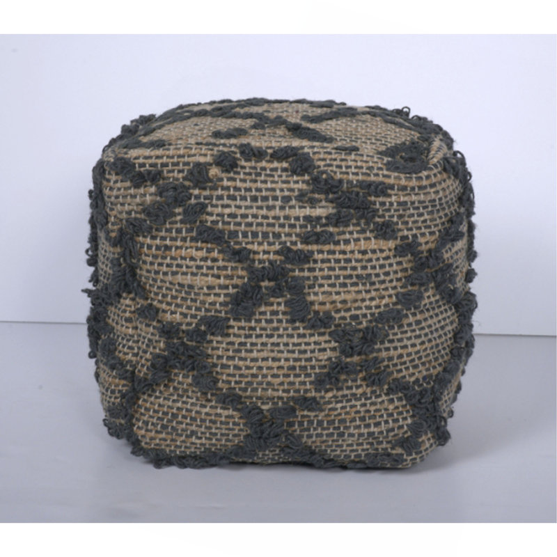 Pouf carré Poncho (SEULEMENT OTTOMAN)