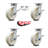 4 Piece Nylon Caster Set