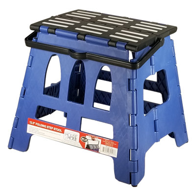 Peep 1 - Step Plastic Lightweight Folding Step Stool