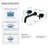 Wall Mounted Optional Bathroom Faucet