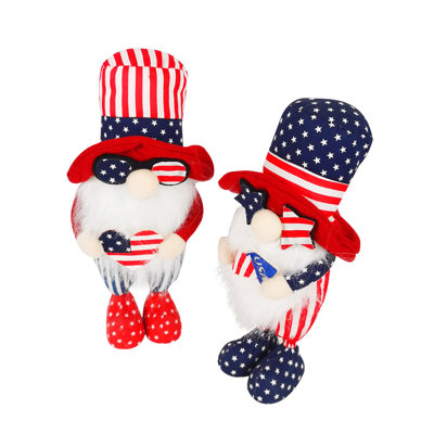 Independence Day Stuffed Holiday Accent