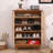 Chinese Style Simple Shoe Cabinet Side Cabinet 20 Pair Shoe Storage Cabinet-100560335