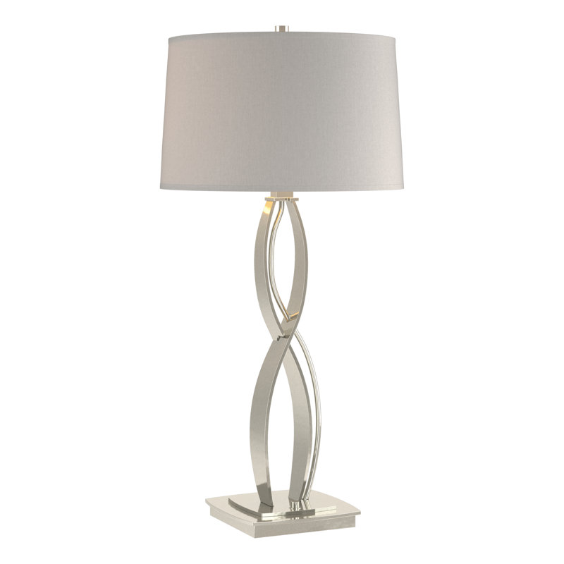 Almost Infinity Table Lamp, Flax, Sterling